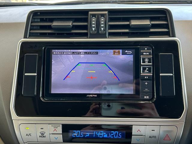 ランドクルーザープラド 後期　禁煙　ディーゼル　検Ｒ９年３月　ワンオーナー　後期・禁煙・ディーゼル・車検Ｒ９年３月・ワンオーナー・ルーフレール・プリクラッシュ・レーダークルーズコントロール・レーンキープ・ＡＬＰＩＮＥナビＴＶ・バックカメラ・ＬＥＤライト・センターデフロック（14枚目）