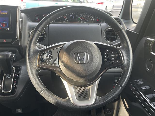 N-BOXカスタム G・EXターボホンダセンシング 社外ナビテレビ両側PドアBカメラドラレコ(5枚目)