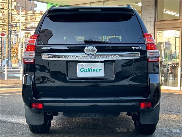 ランドクルーザープラド TZ-G メーカーナビサンルーフ黒レザーシート(28枚目)
