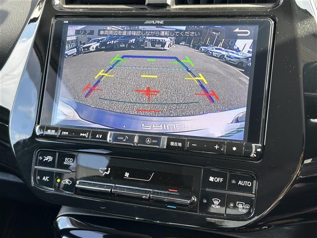 プリウス A ヘッドアップディスプレイ ブラインドスポットモニター バックカメラ ALPINE9インチナビ(フルセグTV/CD/DVD/BT) Toyota Safety SenseP スペアキー 保証書 取説(6枚目)