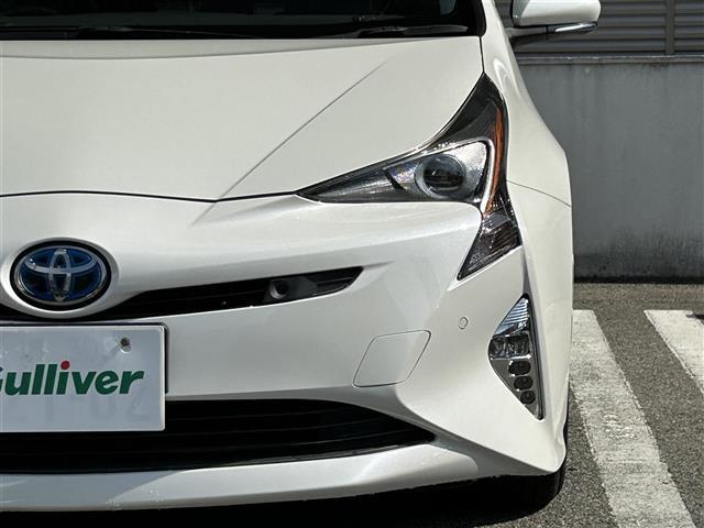 プリウス A ヘッドアップディスプレイ ブラインドスポットモニター バックカメラ ALPINE9インチナビ(フルセグTV/CD/DVD/BT) Toyota Safety SenseP スペアキー 保証書 取説(35枚目)