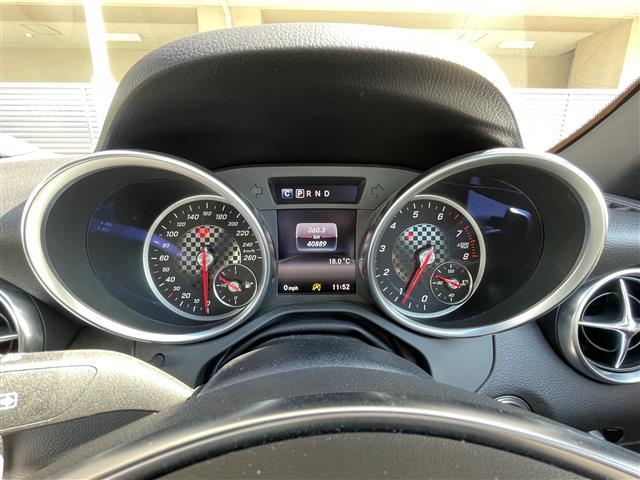 SLC SLC180 スポーツ SLC180スポーツ 黒革 シートヒーター 純正ナビ バックカメラ LEDヘッドライト ブルートゥース 両席メモリ付きPシート フルセグ地デジ DVD再生 CD ETC ブラインドスポット 禁煙車(7枚目)