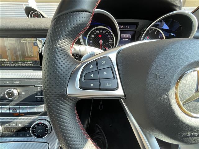 SLC SLC180 スポーツ SLC180スポーツ 黒革 シートヒーター 純正ナビ バックカメラ LEDヘッドライト ブルートゥース 両席メモリ付きPシート フルセグ地デジ DVD再生 CD ETC ブラインドスポット 禁煙車(9枚目)