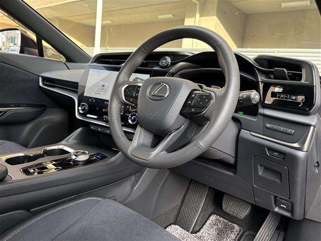 ＲＺ ＲＺ３００ｅ　バージョンＬ　パノラマルーフ（ルーフシェードあり）　マークレビンソン　デジタルインナーミラー　アドバンスドパーク　パーキングサポートブレーキ　おくだけ充電　充電ケーブル　１４インチタッチディスプレイ＋　カードキー（23枚目）