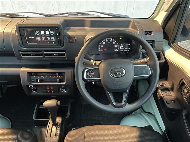 ハイゼットトラック ジャンボ エクストラ ワンオーナー 純正6.8インチスマホ連携ディスプレイオーディオ バックカメラ ステアリングスイッチ ドライブレコーダー【FC-DR205S】ETC プッシュスタート LEDヘッドライト(2枚目)