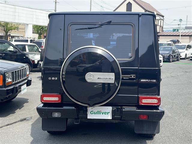 Ｇクラス Ｇ３２０　ロング　Ｇ６３調カスタム　パナメグリル　ＳＲ　黒革　バックカメラ　ディスプレイオーディオ　サイド出マフラーエンド　ＬＥＤテール　イカリングライト　バンパー　背面ハードカバー　ＥＴＣ　シートヒーター　後席モニタ（20枚目）