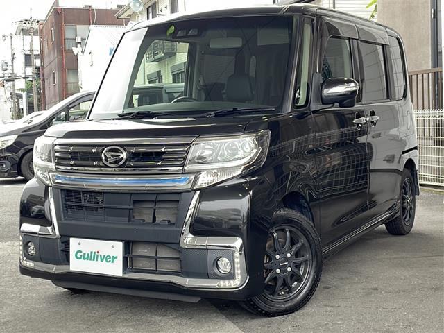 タント カスタムＲＳ　トップエディションＳＡＩＩＩ　純正ＳＤナビ　純正フリップダウンモニター　フルセグテレビ　禁煙車　両側パワースライドドア　バックカメラ　コーナーセンサー　ＬＥＤヘッドライト　スマートキー　シートヒーター　ウィンカーミラー　ＥＴＣ（7枚目）
