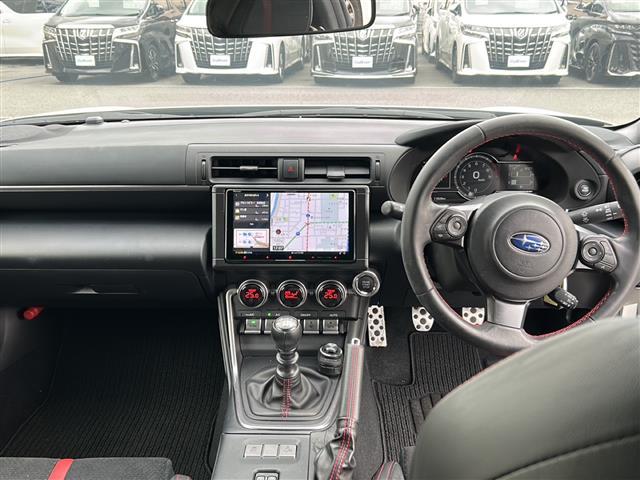 BRZ S 1オーナー STIフロントエアロ カロッツェリア純正SDナビ フルセグ 禁煙 バックカメラ LEDヘッドライト ハーフレザー 前席シートヒーター 前方ドライブレコーダー 純正AW18インチ(42枚目)