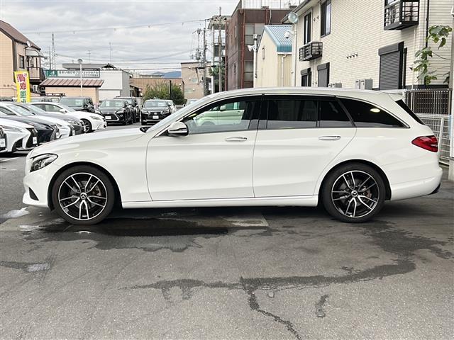 Cクラスステーションワゴン C200ステーションワゴン アバンギャルド ブルメスターオーディオ ステアリングパイロット 純正SDナビ バックカメラ 禁煙 前後コーナーセンサー ターボ LEDヘッドライト メモリーパワーシート レーダークルーズコントロール パドルシフト(5枚目)