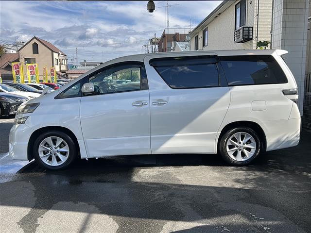 ヴェルファイア 2.4Z 純正8インチナビ フリップダウンモニター デジタルインナーミラー 純正エアロ ワンセグテレビ クリアランス ソナー ワンオーナー ドライブレコーダー前後 バックカメラ オールオートウィンド ETC(5枚目)