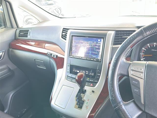 ヴェルファイア 2.4Z 純正8インチナビ フリップダウンモニター デジタルインナーミラー 純正エアロ ワンセグテレビ クリアランス ソナー ワンオーナー ドライブレコーダー前後 バックカメラ オールオートウィンド ETC(25枚目)