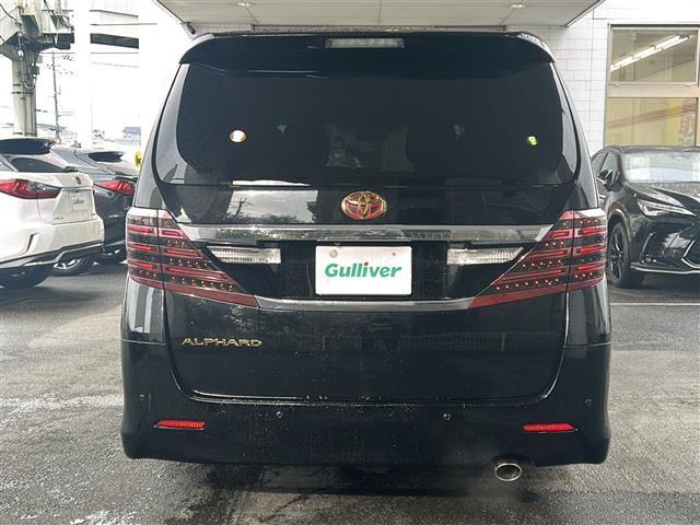 アルファード 240S 社外7インチナビ サンルーフ バックカメラ ワンセグテレビ 走行中視聴可能 Bluetooth SEHWERTホイール CLIFFORDセキュリティ ドライブレコーダー nanoe ビルトインETC(6枚目)