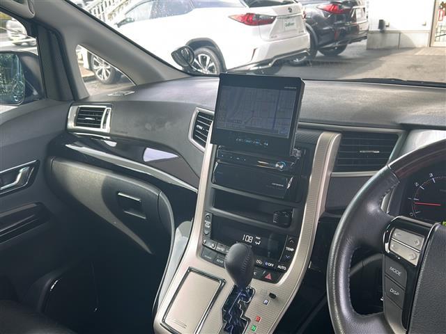 アルファード 240S 社外7インチナビ サンルーフ バックカメラ ワンセグテレビ 走行中視聴可能 Bluetooth SEHWERTホイール CLIFFORDセキュリティ ドライブレコーダー nanoe ビルトインETC(20枚目)