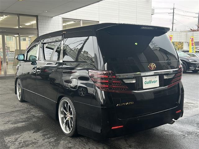 アルファード 240S 社外7インチナビ サンルーフ バックカメラ ワンセグテレビ 走行中視聴可能 Bluetooth SEHWERTホイール CLIFFORDセキュリティ ドライブレコーダー nanoe ビルトインETC(43枚目)