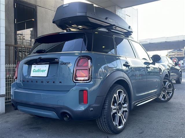 ＭＩＮＩ クーパーＳＤ　クロスオーバー　オール４　禁煙車　ルーフレール　ドラレコ前後　Ｂカメラ　メモリーパワーシート　レーダークルーズコントロール　ＬＥＤライト　ＰＤＣ自動起動　シートヒーター　パーキングアシスト　アイドリングストップ　電動格納ミラー（5枚目）