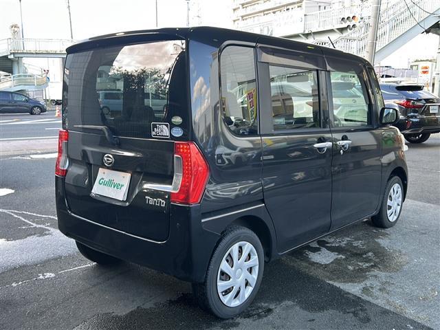 タント Ｘ　ＳＡＩＩ　純正７インチナビ　バックカメラ　禁煙車　ワンセグテレビ　走行中視聴可能　ＤＶＤ視聴可能　Ｂｌｕｅｔｏｏｔｈ　アイドリングストップ　ドアバイザー　片側パワースライドドア　ビルトインＥＴＣ　電動格納ミラー（7枚目）