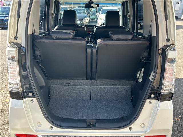 Ｎ－ＢＯＸ ２トーンカラースタイルモデューロＸ　Ｇ・ターボパック　純正ディスプレイオーディオ／ワンセグＴＶ／両側パワスラ／レザーステアリング／パドルシフト／プッシュスタート／ＵＳＢ／ＡＵＴＯライト／レザー調シートカバー／ドラレコ／（14枚目）