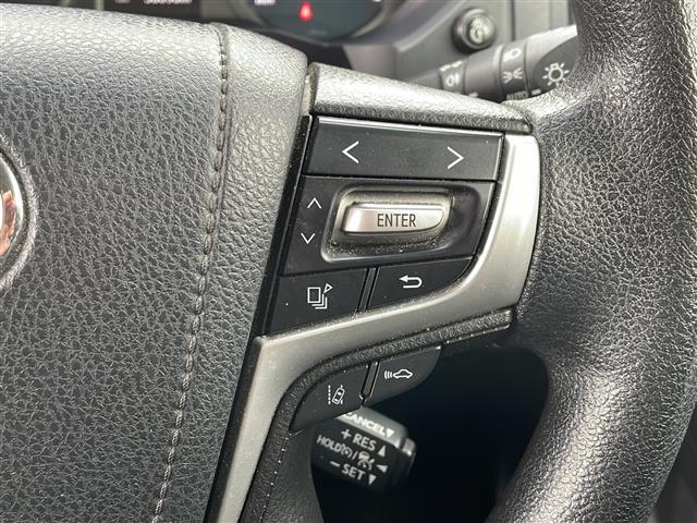 ランドクルーザープラド ＴＸ　純正ナビ（ＢＴ／ＣＤ／ＤＶＤ／ＡＭ／ＦＭ／ＴＶフルセグ／ＨＤＭＩ）追従型クルーズコントロールＭＴモード付ＡＴ寒冷地仕様過給機純正エンジンスタータースペアキー前後ドライブレコーダーＬＥＤヘッドライト（34枚目）