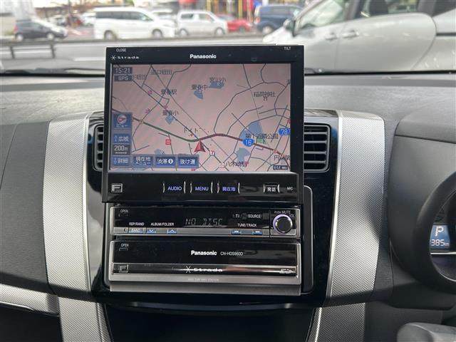 ムーヴ カスタム　Ｘ　ＳＡ　・社外ナビ（ワンセグテレビ／ＨＤＤ／ＣＤ／ＤＶＤ／ＭＤ）・ＥＴＣ・衝突被害軽減システム・横滑り防止装置・アイドリングストップ・電動格納ミラー・ウィンカーミラー・プッシュスタート（2枚目）