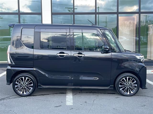 タント カスタムＲＳ　・４ＷＤ・社外ＳＤメモリナビ（フルセグ・ＣＤ・ＤＶＤ・ＳＤ・ＢＴ・ＨＤＭＩ・ＵＳＢ）・バックカメラ・前席シートヒーター・運転席ロングスライド・両側パワースライドドア・スマートキー・社外ＡＷ付冬タイヤ積（7枚目）