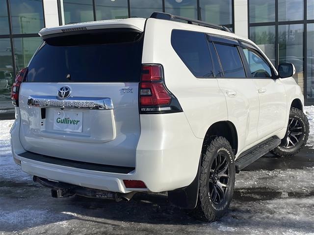 ランドクルーザープラド TX 寒冷地仕様 ワンオーナー 社外ナビ&BT&CD&DVD&TV トヨタセーフティセンス レーダークルコン レーンキープアシスト 純正フロアマット スマートキー スペアキー LEDヘッドライト(3枚目)