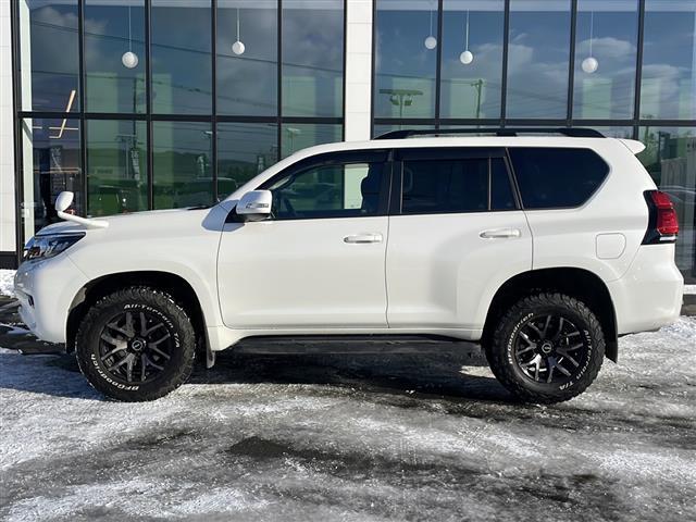 ランドクルーザープラド TX 寒冷地仕様 ワンオーナー 社外ナビ&BT&CD&DVD&TV トヨタセーフティセンス レーダークルコン レーンキープアシスト 純正フロアマット スマートキー スペアキー LEDヘッドライト(4枚目)