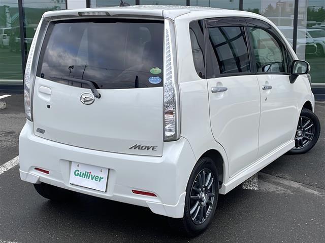 ムーヴ カスタム X SA ・4WD・寒冷地仕様・社外オーディオ(AM/FM/CD/ipod)・アイドリングストップ・衝突被害軽減ブレーキ・スマートキー・プッシュスタート・LEDヘッドライト・オートライト(5枚目)