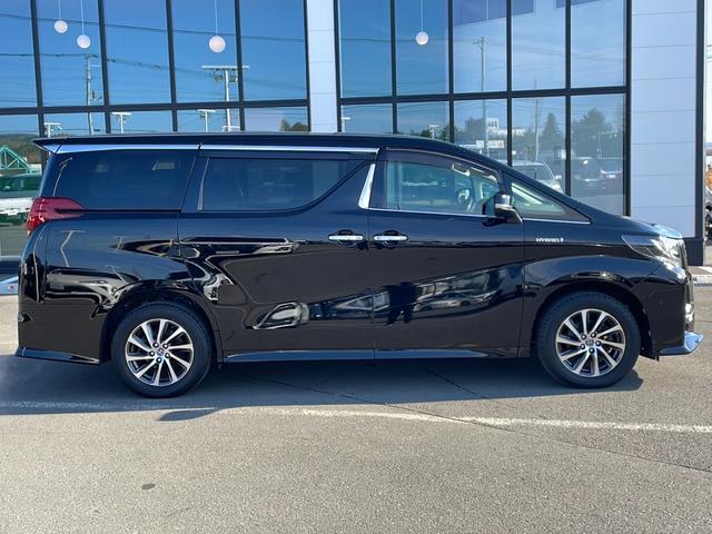 アルファードハイブリッド SR 純正ナビ JBLサウンド 後席モニター 衝突軽減システム オートクルーズ 両側パワスラ HIDヘッドライト フォグライト ビルトインETC スマートキー 横滑り防止 ウッドコンビハンドル(10枚目)