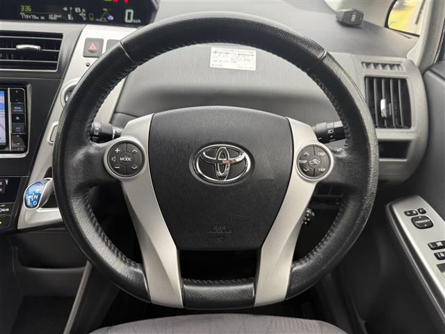 プリウスアルファ G メモリナビ/フルセグTV/バックカメラ/ビルトインETC/前後ドライブレコーダー/ルーフキャリア/クルーズコントロール/純正LEDオートライト/フロントフォグランプ/電格ミラー/スペアキー(10枚目)