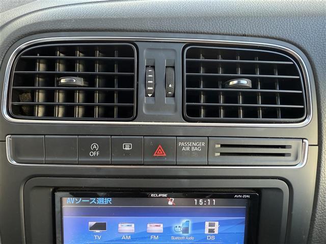 ポロ TSIコンフォートラインアップグレードパック SDナビ/フルセグTV/FM/AM/BT/DS/USB/AUX/バックカメラ/ETC/トノカバー/クルーズコントロール//横滑り防止装置/衝突被害軽減ブレーキ/アイドリングストップ/リモコンキー(11枚目)