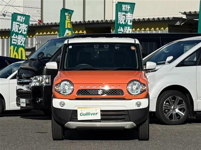 ハスラー Ｇ　メモリナビ／フルセグＴＶ／Ｂカメラ／ＥＴＣ／前後ドラレコ／シートヒーター／レーンアシスト／／横滑り防止装置／衝突被害軽減ブレーキ／アイドリングストップ／ＨＩＤヘッドライト／フロントフォグランプ（5枚目）