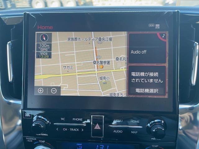 アルファードハイブリッド SR Cパッケージ JBL/純正10.5型ナビ/フルセグ/CD/DVD/MSV/BT/USB/Miracast/パノラミックビュー/ETC2.0/ドラレコ/両側電動ドア/パワーバックドア/レザー/シートベンチレーション(5枚目)