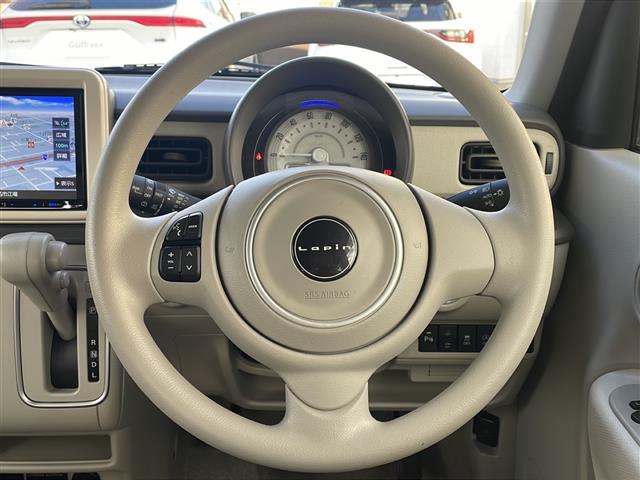 アルトラパン Ｌ　１オーナー／セーフティサポート／全周囲カメラ／社外８型ＳＤナビ／フルセグ／ＣＤ／ＤＶＤ／ＳＤ／Ｂｌｕｅｔｏｏｔｈ／ドライブレコーダー／社外ＡＷ／スタッドレスタイヤあり／プッシュスタート／スマートキー（9枚目）