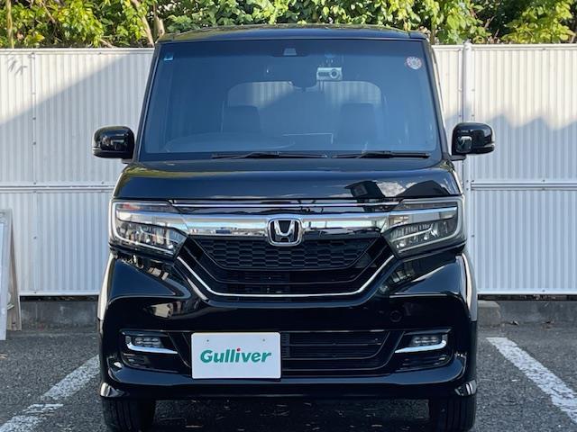 Ｎ－ＢＯＸカスタム Ｇ・Ｌターボホンダセンシング　衝突軽減ブレーキ　社外ナビ　両側パワースライドドア　クルーズコントロール　バックカメラ　車線維持支援システム　ＥＴＣ　ドライブレコーダー　３眼ＬＥＤライト　フォグランプ　カーテンエアバッグ（2枚目）