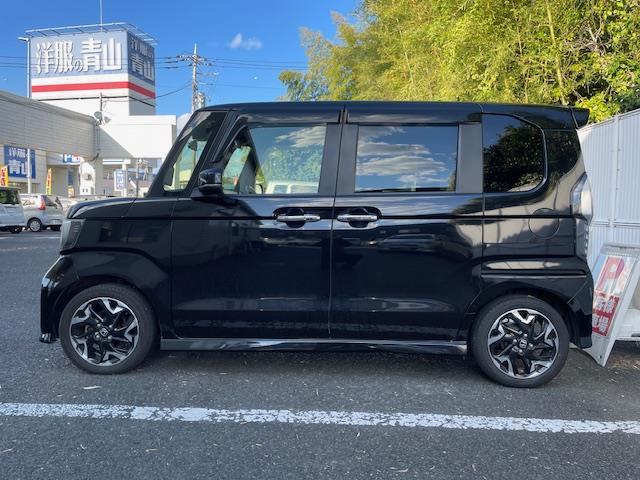 Ｎ－ＢＯＸカスタム Ｇ・Ｌターボホンダセンシング　衝突軽減ブレーキ　社外ナビ　両側パワースライドドア　クルーズコントロール　バックカメラ　車線維持支援システム　ＥＴＣ　ドライブレコーダー　３眼ＬＥＤライト　フォグランプ　カーテンエアバッグ（5枚目）