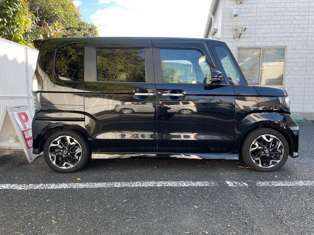 Ｎ－ＢＯＸカスタム Ｇ・Ｌターボホンダセンシング　衝突軽減ブレーキ　社外ナビ　両側パワースライドドア　クルーズコントロール　バックカメラ　車線維持支援システム　ＥＴＣ　ドライブレコーダー　３眼ＬＥＤライト　フォグランプ　カーテンエアバッグ（6枚目）