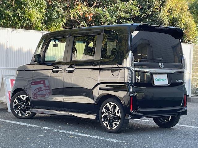 Ｎ－ＢＯＸカスタム Ｇ・Ｌターボホンダセンシング　衝突軽減ブレーキ　社外ナビ　両側パワースライドドア　クルーズコントロール　バックカメラ　車線維持支援システム　ＥＴＣ　ドライブレコーダー　３眼ＬＥＤライト　フォグランプ　カーテンエアバッグ（7枚目）