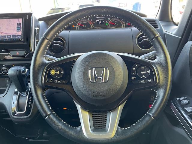 Ｎ－ＢＯＸカスタム Ｇ・Ｌターボホンダセンシング　衝突軽減ブレーキ　社外ナビ　両側パワースライドドア　クルーズコントロール　バックカメラ　車線維持支援システム　ＥＴＣ　ドライブレコーダー　３眼ＬＥＤライト　フォグランプ　カーテンエアバッグ（16枚目）