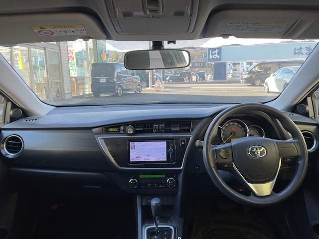 オーリス １５０Ｘ　純正ナビ　バックカメラ　ＥＴＣ　盗難防止装置　フォグランプ　純正フロアマット　パワーステアリング　ＭＴモード付ＡＴ　保証書　取扱説明書　スペアキー×１（42枚目）