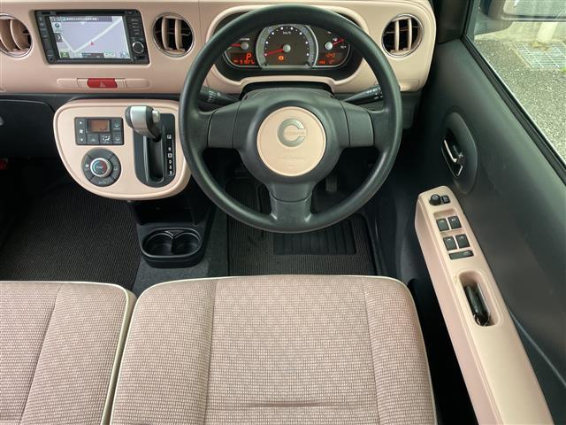 ミラココア ココアプラスＸスマートセレクションＳＮ　ルーフレール／純正ＳＤナビ／Ｂｌｕｅｔｏｏｔｈ／ＣＤ／ＤＶＤ／ワンセグＴＶ／ＥＴＣ／バックカメラ／電格ミラー／純正フロアマット／スペアキー×１メカニカルキー／ドアバイザー／ＩＳＯＦＩＸ（10枚目）