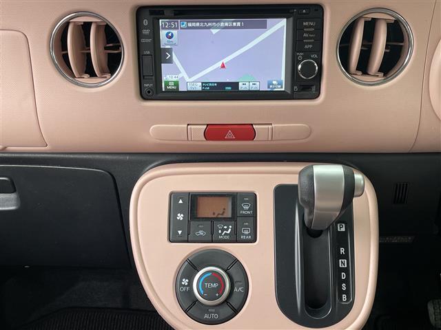 ミラココア ココアプラスＸスマートセレクションＳＮ　ルーフレール／純正ＳＤナビ／Ｂｌｕｅｔｏｏｔｈ／ＣＤ／ＤＶＤ／ワンセグＴＶ／ＥＴＣ／バックカメラ／電格ミラー／純正フロアマット／スペアキー×１メカニカルキー／ドアバイザー／ＩＳＯＦＩＸ（11枚目）