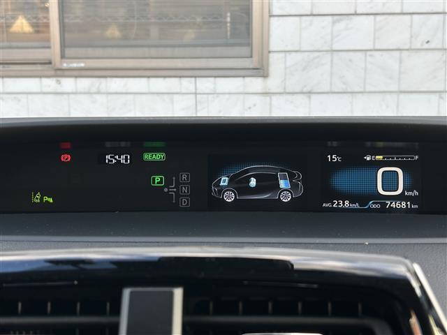 プリウス S 純正9インチナビ/Bluetooth/バックカメラ/ETC/レーンディパーチャーアラート/プリクラッシュS/レーダークルーズコントロール/コーナーセンサー/純正ドラレコ/LEONIS17インチAW(8枚目)