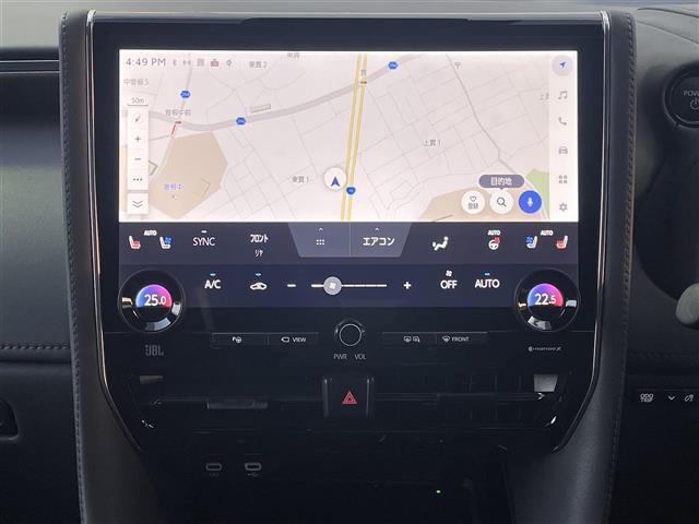 アルファードハイブリッド エグゼクティブラウンジ　ワンオーナー／モデリスタエアロフロント／サイド／リヤ／マルチカラーインテリアイルミ／左右独立ムーンルーフ／純正１４インチフリップダウンモニター／ＪＢＬサウンド／ユニバーサルステップ左右／デジタルＭ（17枚目）
