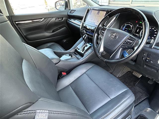 アルファードハイブリッド SR Cパッケージ ワンオーナー/サンルーフ/JBLサウンド/純正12.1インチフリップダウンモニター/デジタルインナーミラー/純正10.5インチナビ/パノラミックビューモニター/黒レザー/ブラインドスポットモニター(22枚目)