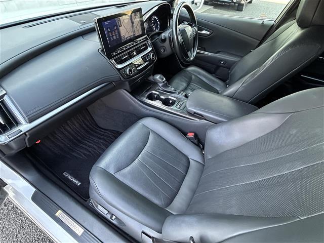 クラウンハイブリッド RSアドバンス ワンオーナー/デジタルインナーミラー/12.3インチ純コネクテッドナビ/パノラミックビューモニター/ブラインドスポットモニター/クリアランスソナー/黒レザーシート/ドラレコ/レーダー/純18インチAW(26枚目)