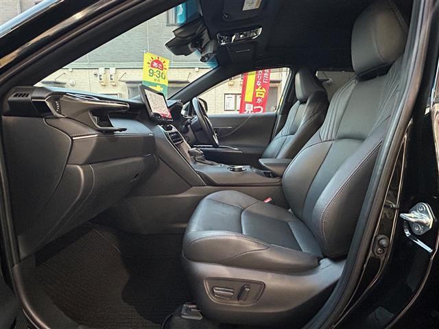 ハリアーハイブリッド Z レザーパッケージ 4WD/パノラマルーフ/黒革/パワーシート/シートヒーター/ベンチレーション/JBL/純正12.3型ナビ/地デジTV/全周囲/セーフティセンス/ハンズフリーパワーバックドア/純正AW(34枚目)