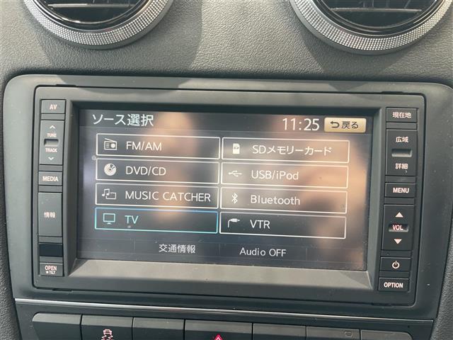 A3 スポーツバック2.0TFSIクワトロ 4WDターボ純正ホイール夏タイヤ装着社外ホイールスタッドレスタイヤ車載メモリナビワンセグテレビバックカメラドアバイザー運転席助手席電動シート(2枚目)