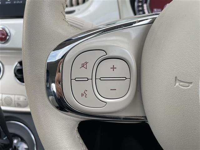 ５００ １．２　ドルチェ　ワンオーナーガラスルーフ純正ホイール夏タイヤ装着純正フロアマットステアリングスイッチハンズフリーパドルシフト前後ドライブレコーダースペアキー１個（7枚目）