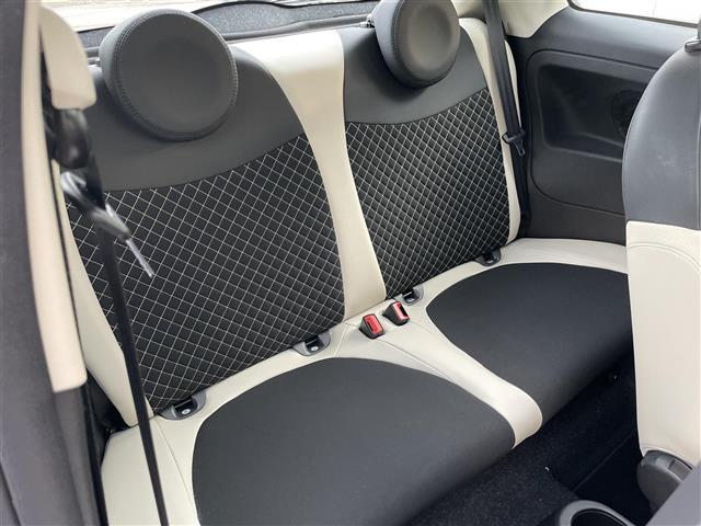 ５００ １．２　ドルチェ　ワンオーナーガラスルーフ純正ホイール夏タイヤ装着純正フロアマットステアリングスイッチハンズフリーパドルシフト前後ドライブレコーダースペアキー１個（15枚目）