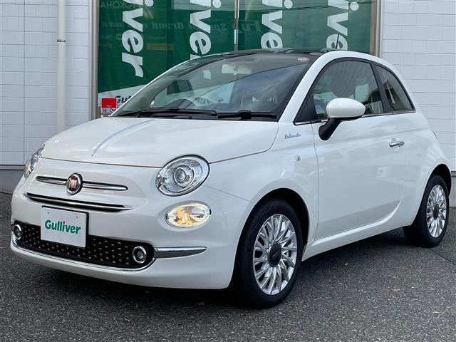 ５００ １．２　ドルチェ　ワンオーナーガラスルーフ純正ホイール夏タイヤ装着純正フロアマットステアリングスイッチハンズフリーパドルシフト前後ドライブレコーダースペアキー１個（23枚目）